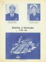 Printed booklet title "Roster of Officers" dated April 1966 with photographs of U.S.S. Intrepid…