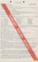 Daily schedule document with cartoon image of USS Intrepid at top and red banner across page th…