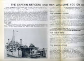 Booklet titled "HMS Intrepid" interior page