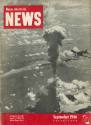 Printed magazine "Naval Aviation News" dated September 1946 with a black and white photograph o…