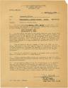 Printed Orders to Inactive Duty for Arthur Robert Stratemeyer dated March 15, 1948