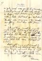 Five page of handwritten letter addressed to "My darling" dated August 13, 1945