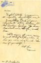 Third page of handwritten letter to "Dearest Harriet" dated August 18, 1945
