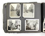 Scrapbook page twenty eight with four black and white photographs