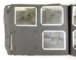 Scrapbook page thirty with three black and white photographs