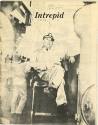 Printed U.S.S. Intrepid newspaper dated Marched 1945 with a photograph of Intrepid's Commanding…