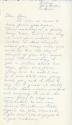 White handwritten letter in blue ink addressed to Gene dated July 13, 1962, page 1