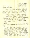 Handwritten letter to "Mother" from Pierce Matthews dated September 11, 1959, page 1