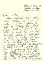Handwritten letter to "Folks" from Pierce Matthews dated June 20, 1960, page 1