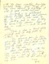 Handwritten letter to "Mother" from Pierce Matthews dated August 9, 1960, page 3