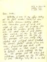Handwritten letter to "Folks" from Pierce Matthews dated September 2, 1960, page 1
