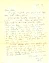 Handwritten letter from Pierce Y. Matthews addressed "Dear Dad," dated April 1, 1961