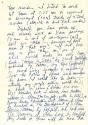 Handwritten letter to "Folks" from Pierce Matthews dated November 22, 1961, page 2