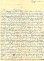 Handwritten letter from Ralph DeNisco addressed to "My ever sweet darling" dated June 24, 1955,…