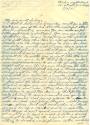 Handwritten letter from Ralph DeNisco addressed to "My ever sweet darling" dated July 8, 1955, …