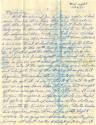 Handwritten letter from Ralph DeNisco to "My darling" dated October 26, 1955, page 1