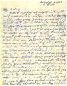 Handwritten letter from Ralph DeNisco to "My darling" dated October 29, 1955, page 1