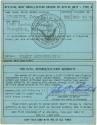 Printed Official Navy Mobilization Orders to Active Duty - Type A for John E. Standish