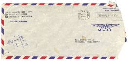 Printed envelope addressed to Mr. Harlan Gabler postmarked October 25, 1963