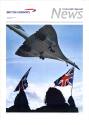 Printed magazine Concorde Special News with a photograph of Concorde flying overhead dated Octo…