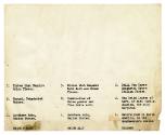 Printed Spice Chart segment for Onion Powder, Onion Salt, and Oregano