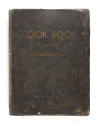 Hardcover black book titled "The Cook Book of the United States Navy"