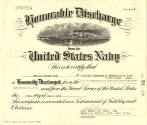 Printed Honorable Discharge certificate for Edward George Wynn dated March 24, 1946