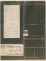 Back of printed University of Colorado transcript for Edward George Wynn dated September 19, 19…