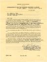 Typed Authorization of Education or Training Subsistence Allowance for Edward George Wynn dated…