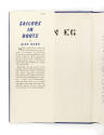 Inside front cover of hardcover book title "Sailors in Boots"