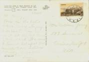 Postcard addressed to Mrs. William Young dated June 20, 1955 with Italian postmarks