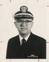 Black and white portrait of U.S. Navy officer Basil “Hap” Struthers