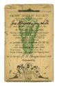 Printed Ancient Order of the Deep membership card for Joseph Nespor Jr. with drawings of King N…