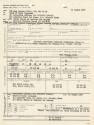 Printed form "Enlisted Transfer and Special Duty Request" for HM3 Gary Frances Godin