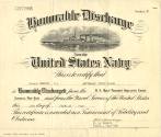 Printed Honorable Discharge certificate for Joseph Nespor, Jr. dated February 11, 1946