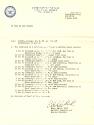 Printed Verification of Service for William Wagner dated March 9, 1961
