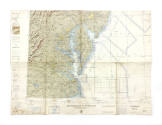 Printed map of Chesapeake Bay revised June 1959