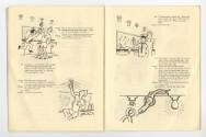 Pages 38 and 39 of printed manual titled "How to Keep Electricity from Killing You" with drawin…