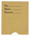 Brown paper envelope for photograph negative