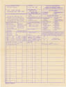 Printed Notice of Training Status for Donald Braid dated March 30, 1950