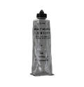 Gray tube of flash burn cream with black plastic cap