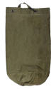 Green canvas seabag