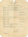 Printed Results of the Captain's Mast, U.S. Naval Training School, Memphis, Tennessee dated Oct…