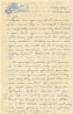 Handwritten letter to "JJ" from "Raymond" dated October 30, 1945 page 1