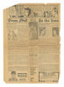 Printed Daily News clipping titled "Night Fighters Paged" dated February 18, 1964