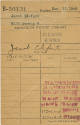 Printed Brooklyn Public Library card for Jacob Elefant dated December 17, 1946