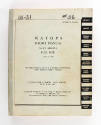 Printed manual NAVTOPS Flight Manual Navy Models S2-D, S2-E Aircraft dated May 15, 1967