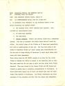 Printed memo about the Navy Dependent Flight from USS Intrepid's Commanding Officer to Commande…