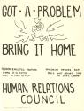 Printed rough draft memorandum about the Human Relations Council dated February 25, 1973, page …