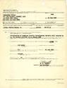 Printed Certificate of Clearance for Charles Hanson O'Day Jr. dated June 14, 1966